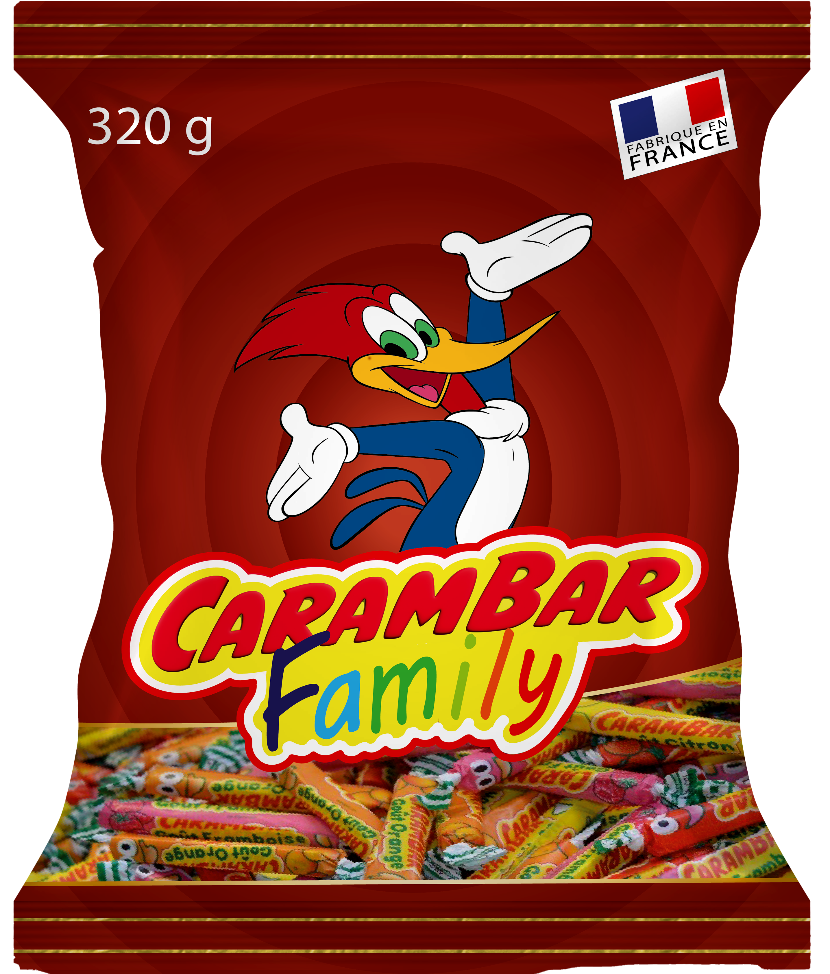 Packaging Woody Woodpecker